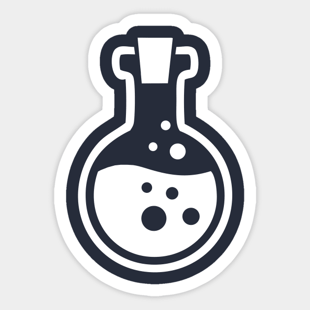 Magic - Minimalist Sticker by TheHookshot